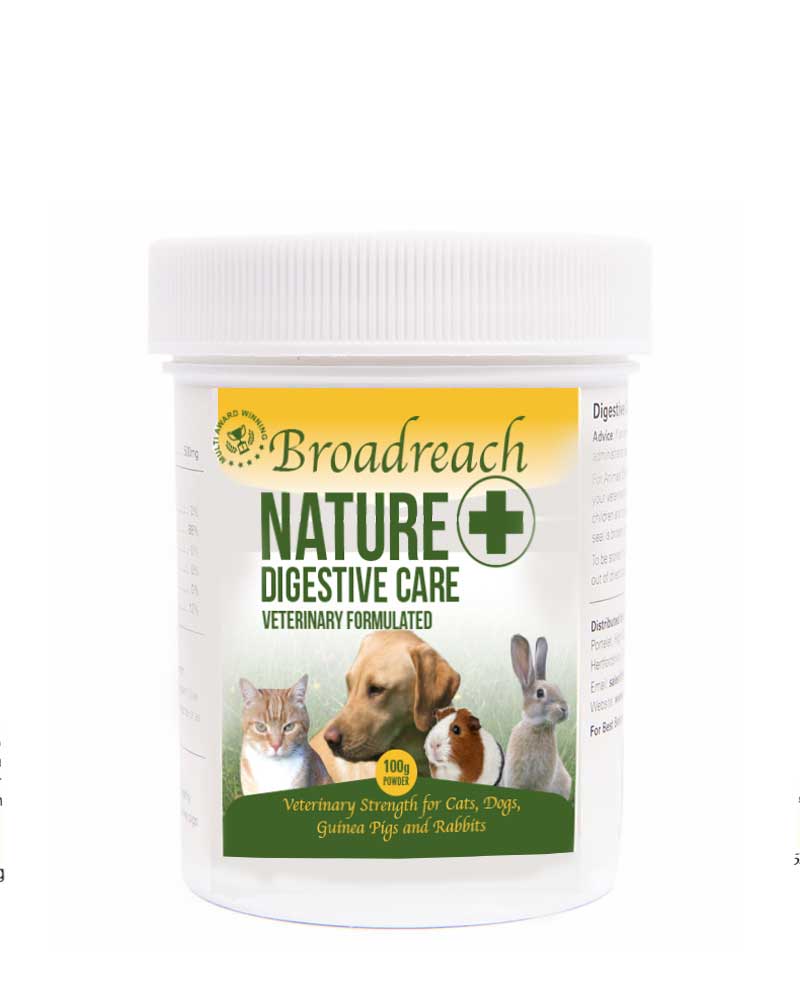 Digestive Care for Dogs, Cats, Puppies and Kittens – 100g with 0.5g scoop
