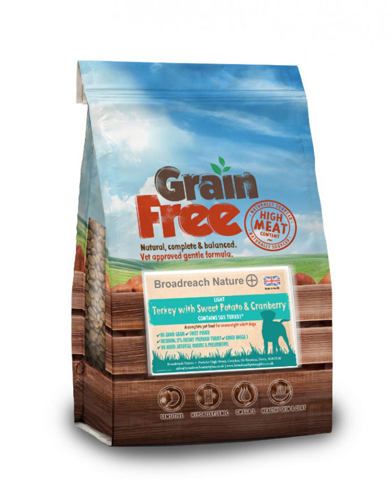 Adult Dog Food Light, Turkey – Grain Free