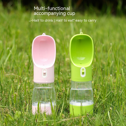 Pet Outdoor Drinking Glass Multifunctional Portable Cup Portable Water Food Cup Dog Drinking Cup