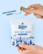 Fish Skin Crisps