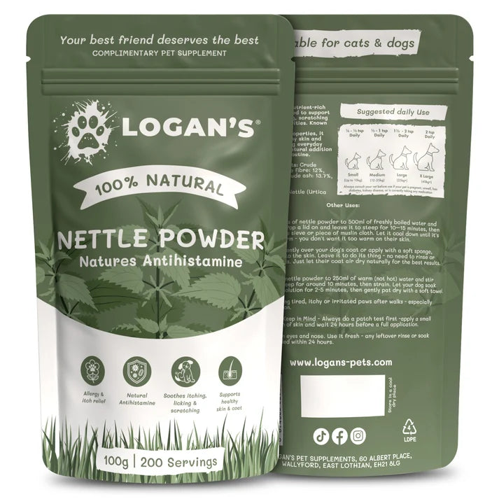 Nettle Powder for Dogs & Cats