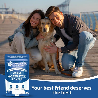 Whole Goat's Milk Powder for Dogs & Cats
