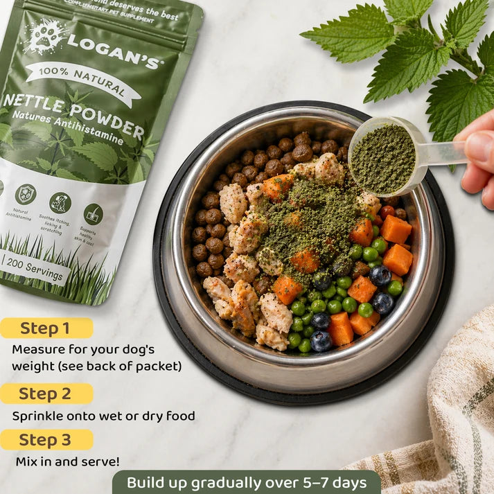 Nettle Powder for Dogs & Cats