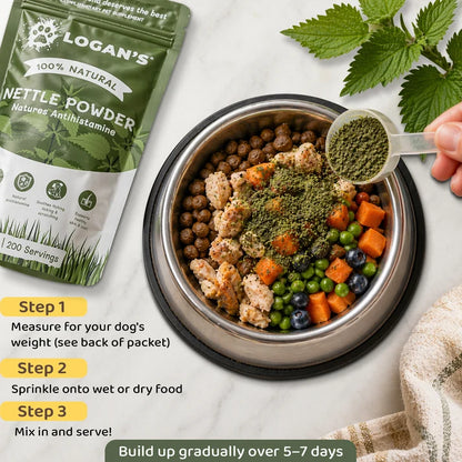 Nettle Powder for Dogs & Cats