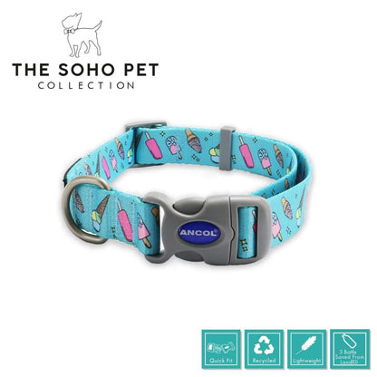 Soho Pet Collection Dinosaur Patterned Collar 45-70cm