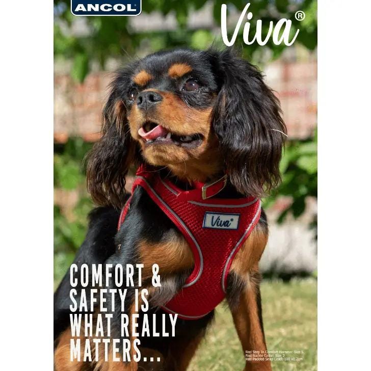 Viva Comfort Harness Red