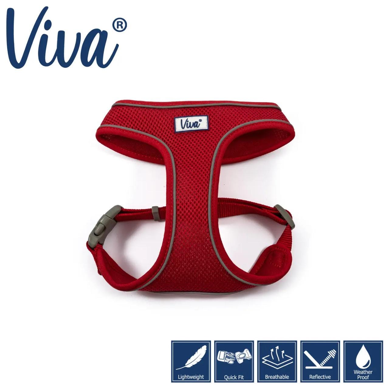 Viva Comfort Harness Red