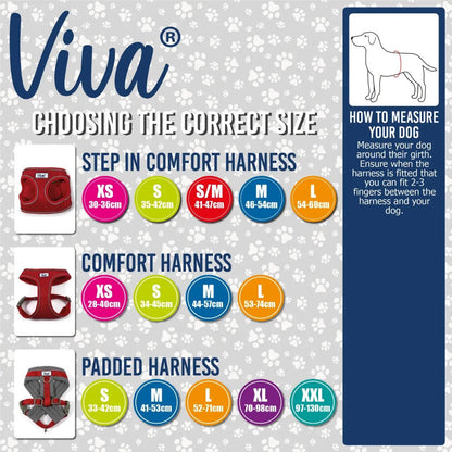 Viva Comfort Harness Red