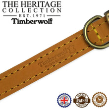 Timberwolf Leather Collar Mustard