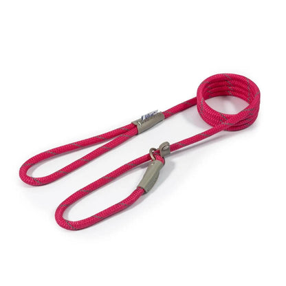 Viva Rope Slip Lead 120cm X 1cm - Various Colors