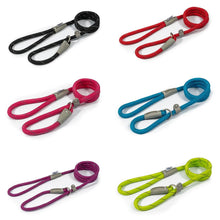 Viva Rope Slip Lead 120cm X 1cm - Various Colors