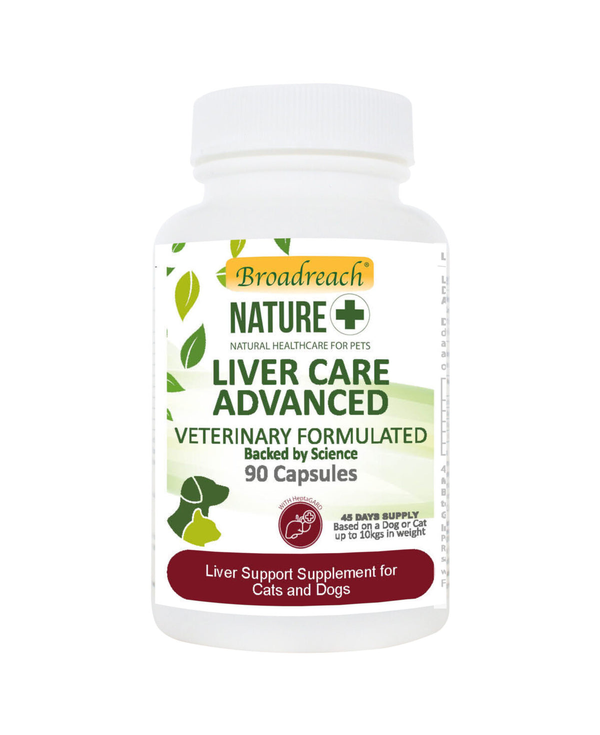Liver Care Advanced for Dogs, Cats, Puppies and Kittens – 30 and 90 sprinkle capsules
