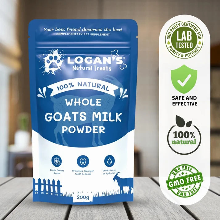 Whole Goat's Milk Powder for Dogs & Cats