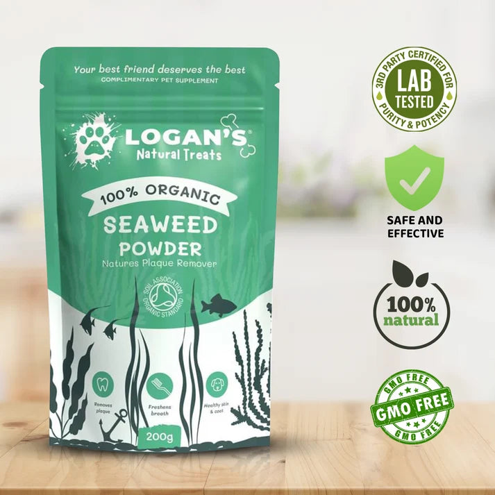 Organic Seaweed Powder for Dogs & Cats