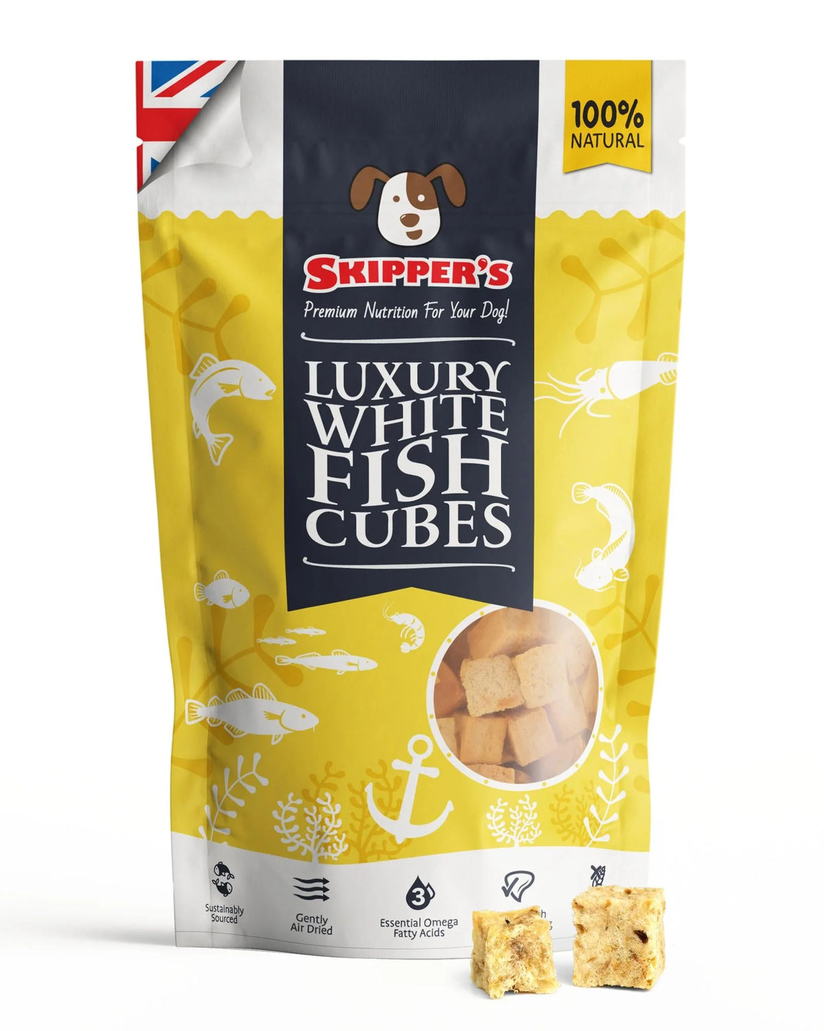 Luxury White Fish Cube