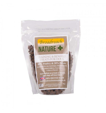 80% Poultry and Potato Natural Training and Reward Treats for Dogs and Puppies
