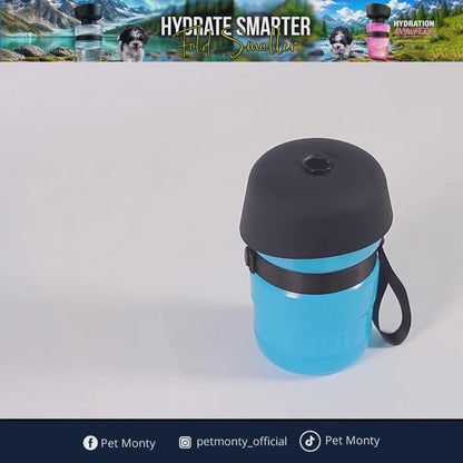 Pet Monty HydroGo Portable Dog Water Bottle