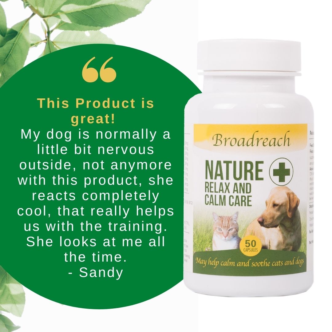 Relax and Calm Care for Dogs, Cats, Puppies and Kittens – 50 sprinkle capsules