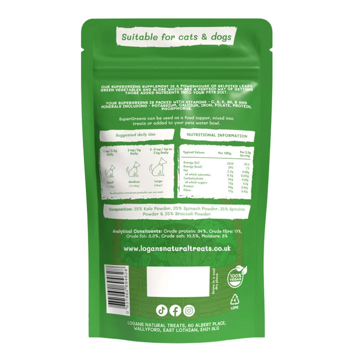 Super Greens Powder for Dogs & Cats
