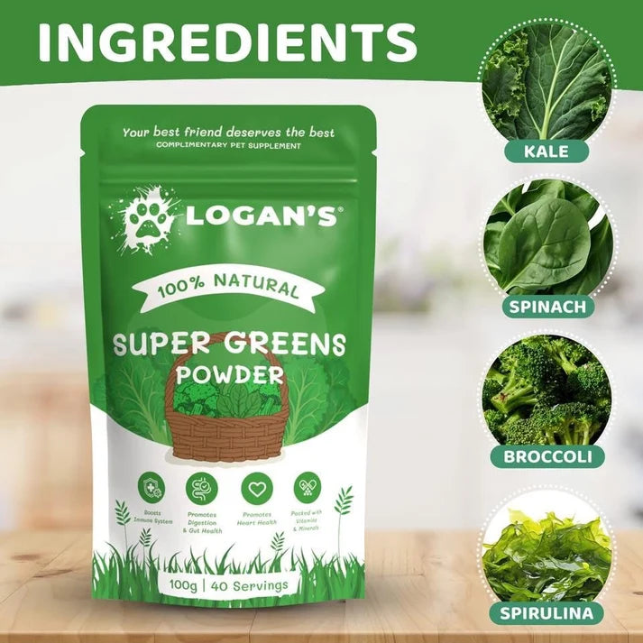 Super Greens Powder for Dogs & Cats