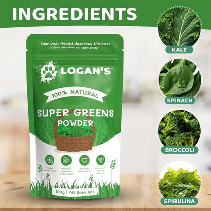 Super Greens Powder for Dogs & Cats
